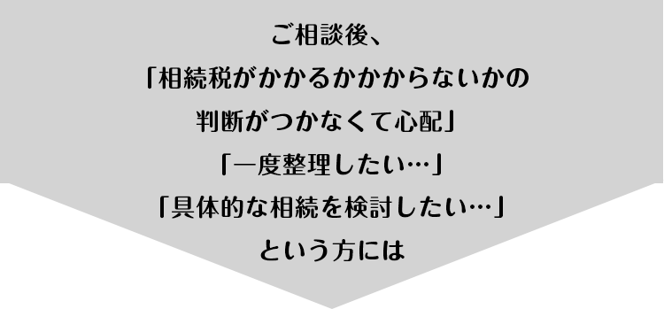 「一度整理したい・・・」という方には